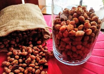 Oven Roasted Masala peanuts