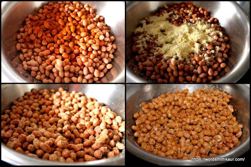 Oven Roasted Masala peanuts