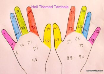 Holi Themed Tambola Games￼