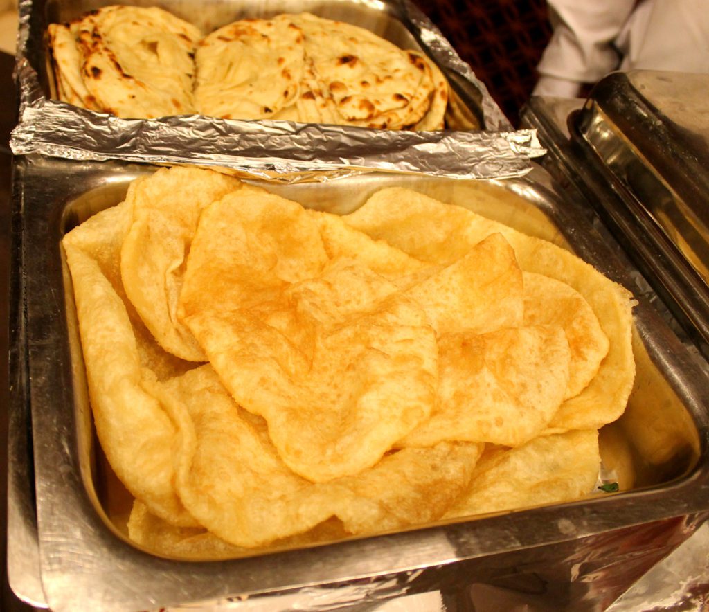 Bhature and Tandoori Roti
