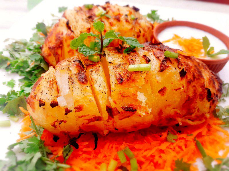 Ultimate Grilled Tornado Potatoes