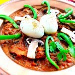 Egg-Mushroom Masala Curry Recipe