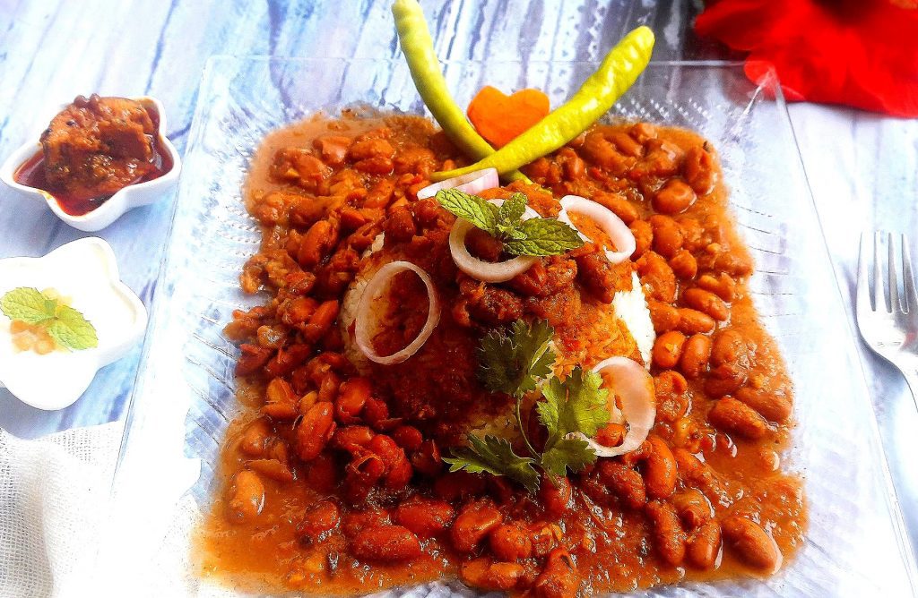 Punjabi Rajma in Kolhapuri Gravy Recipe