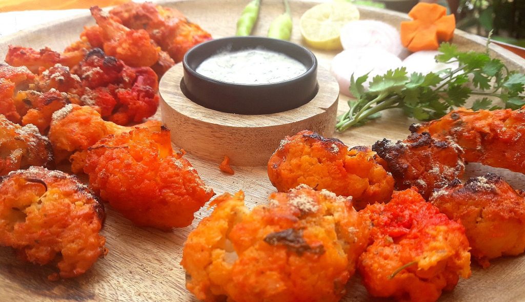 Tandoori Gobi or Grilled Cauliflower