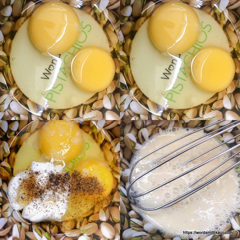 Eggs and cream