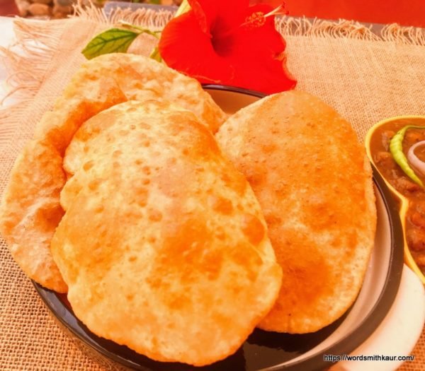 Chole-Bhature Without Garlic and Onion - Wordsmith Kaur