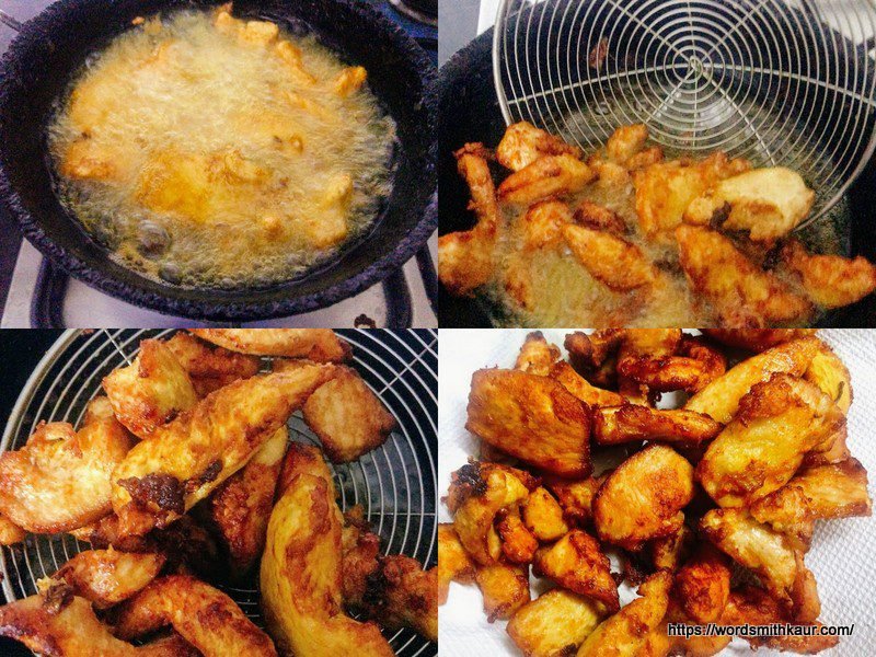 frying chicken majestic