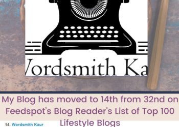 14th Best lifestyle Blog in the world