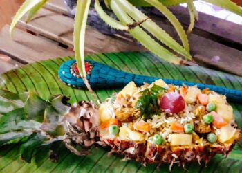 Pineapple Chicken Fried Rice