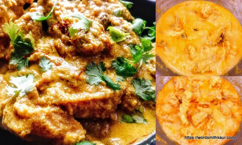 Bengali Chicken Rezala Recipe