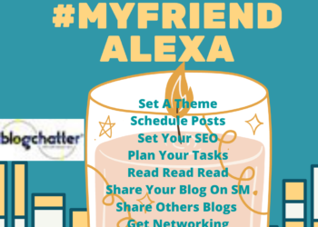 #MyFriendAlexa Voyage with #Blogchatter!