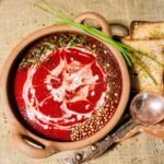 Vegan Beetroot Soup with Coconut Milk