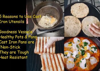 5 reasons to use cast iron utensils