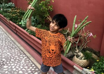 Arian with Drumsticks