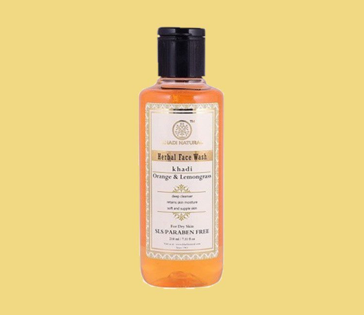 5 Best Face Washes for Oily Skin in India 2021- Khadi Naturala Herbal face wash