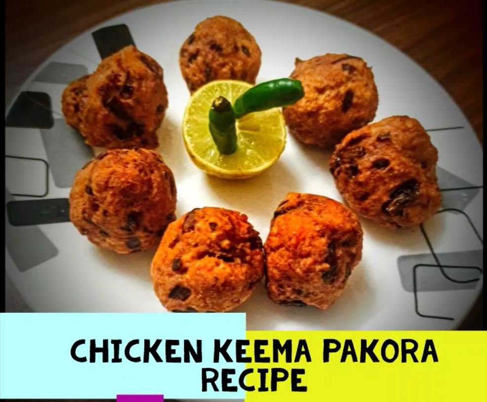 Chicken Keema Pakora Recipe