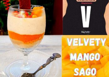  Velvety Mango Sago Floats