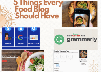 5 Things Every Food Blog Should Have
