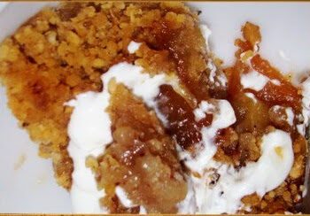 Apple crumble pie recipe