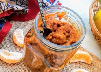 Orange peel pickle