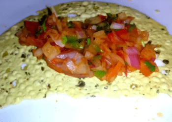 Masala Papad salad recipe
