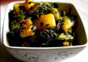 Methi-Aloo Recipe & Leftover Sandwich