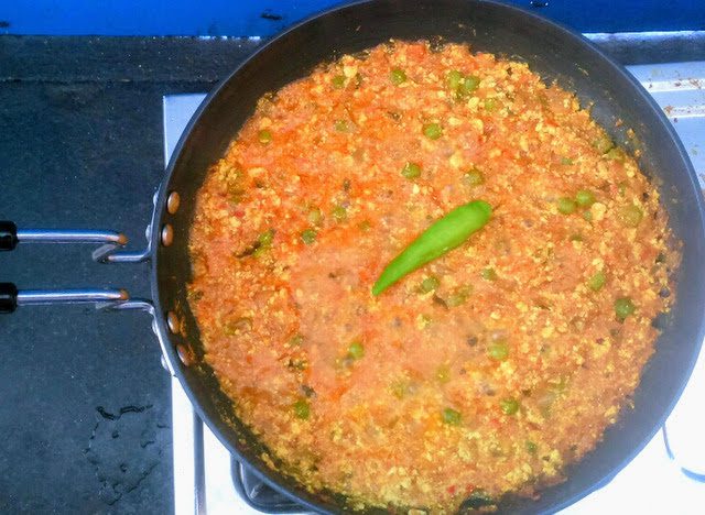 Paneer Bhurji recipe is ready