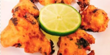 crispy Amritsari fried fish
