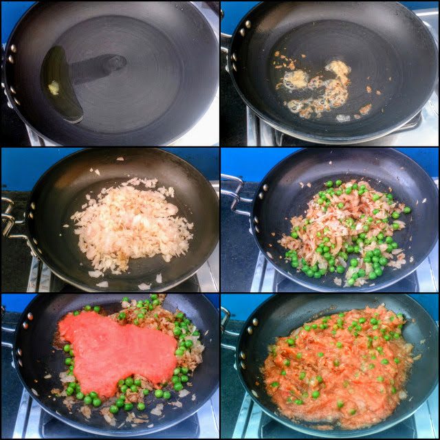 step by step paneer bhurji recipe