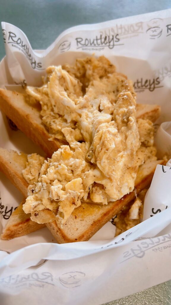Bread & Scrambled Eggs on The Great Ocean Drive