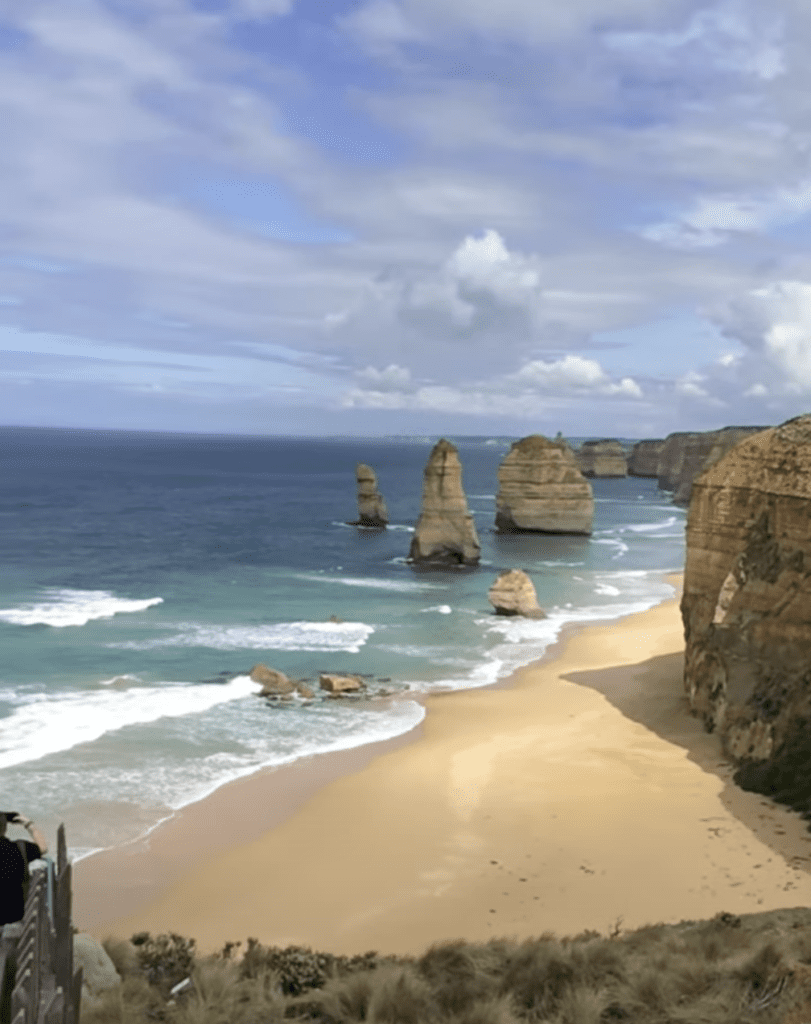 The 12 Apostles view point at the Great Ocean Road Drive