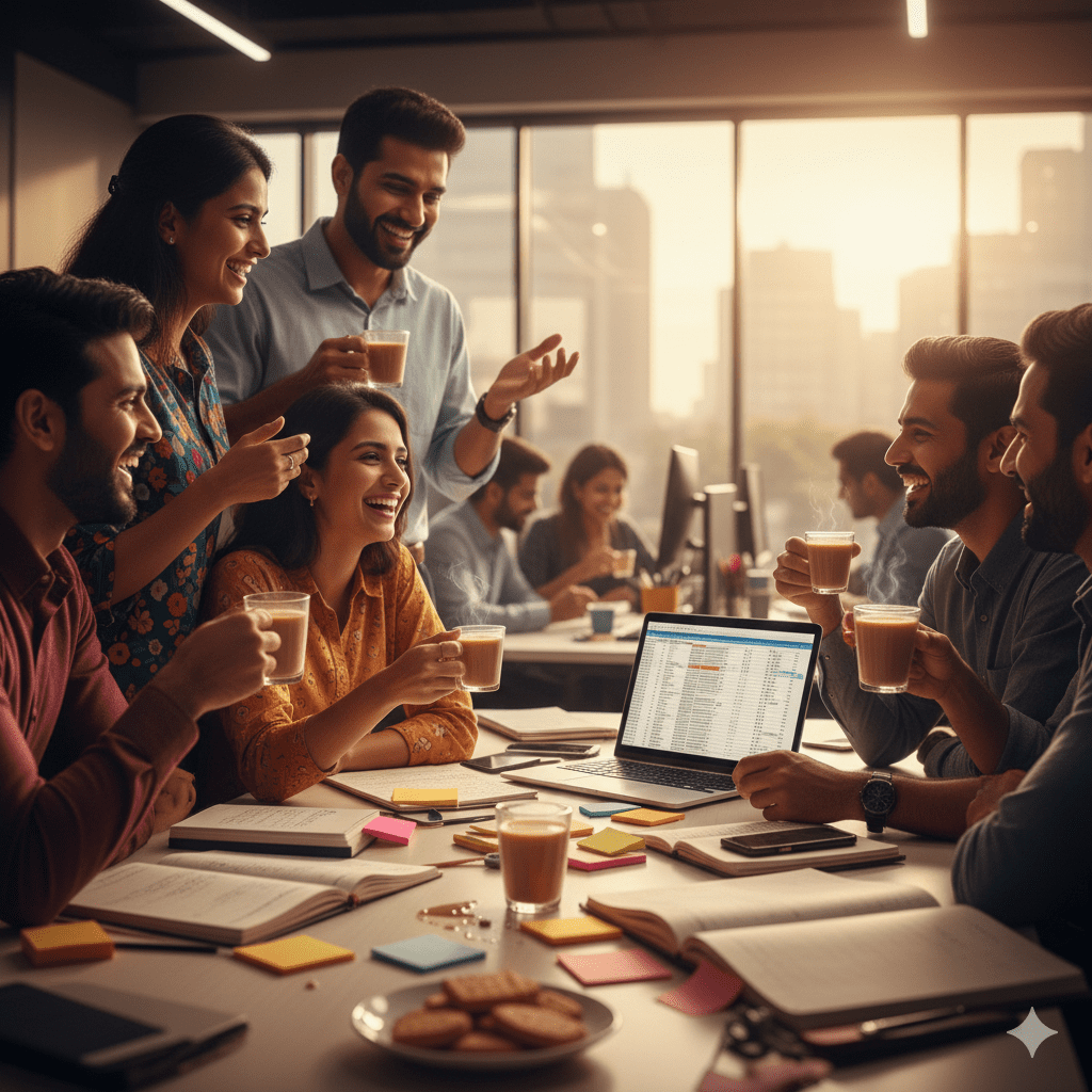 Chai pe charcha at office