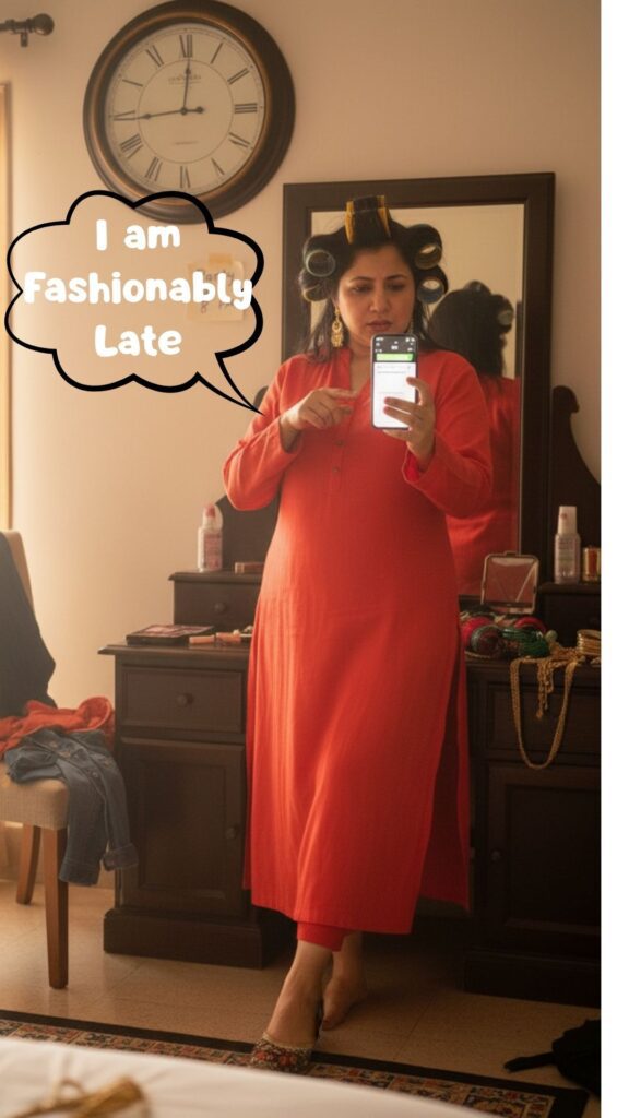 I am fashionably Late