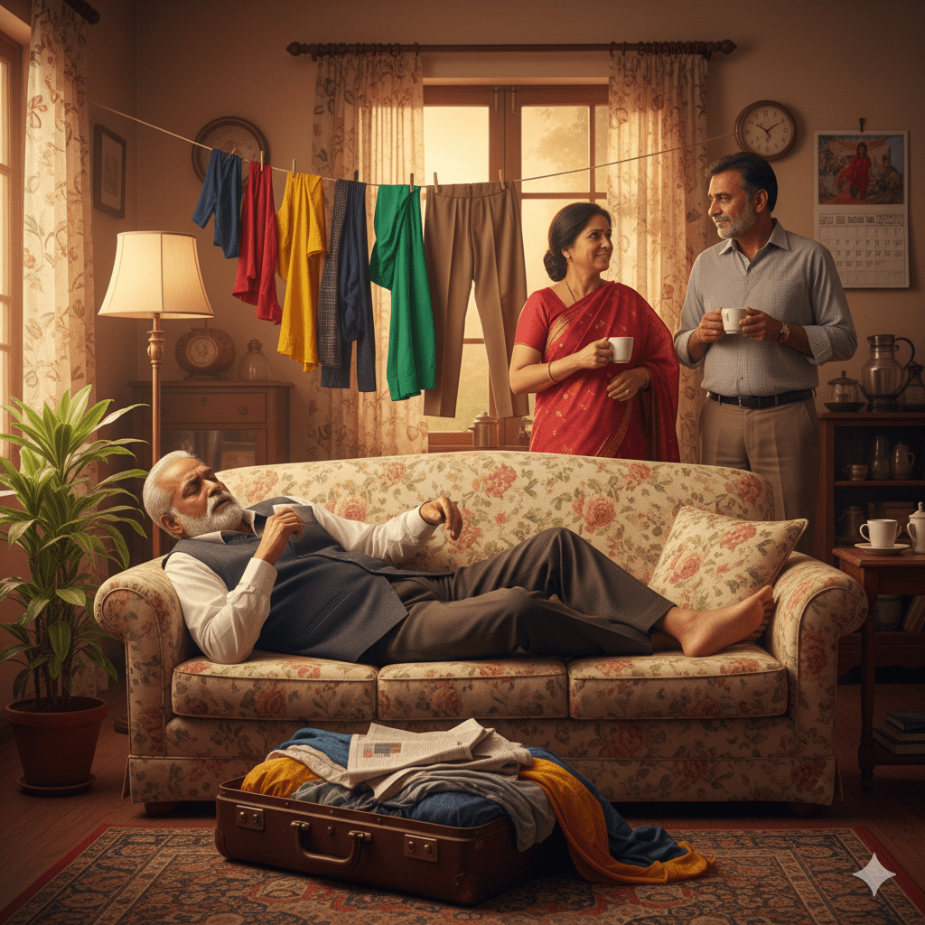 Indian guest who never leave