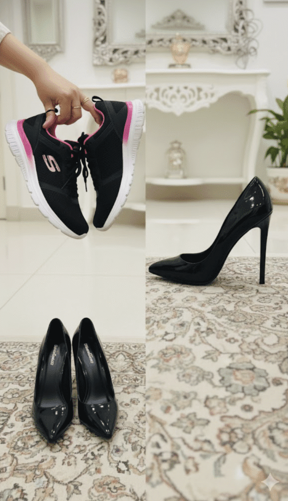 From Stilletoes to Sneakers