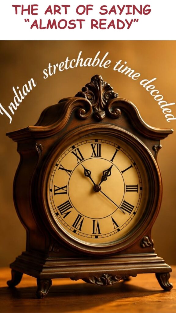 The Art of Saying “Almost Ready” –Indian Stretchable Time Decoded