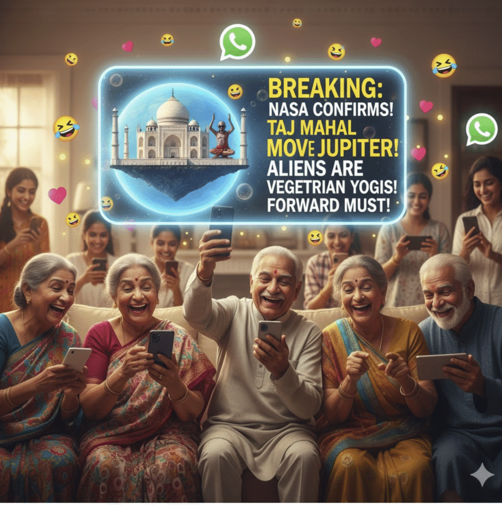 WhatsApp University Degrees How Aunties and Uncles Have Mastered Misinformation