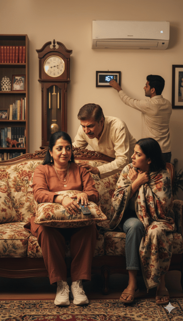 AC Vs Fan-Desi Cold war