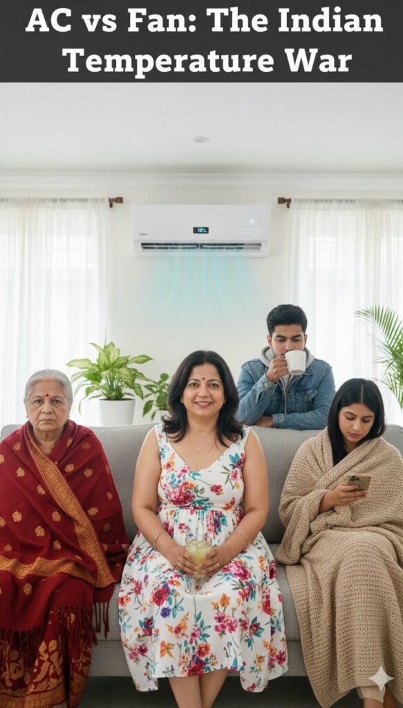 AC vs Fan Desi Cold war