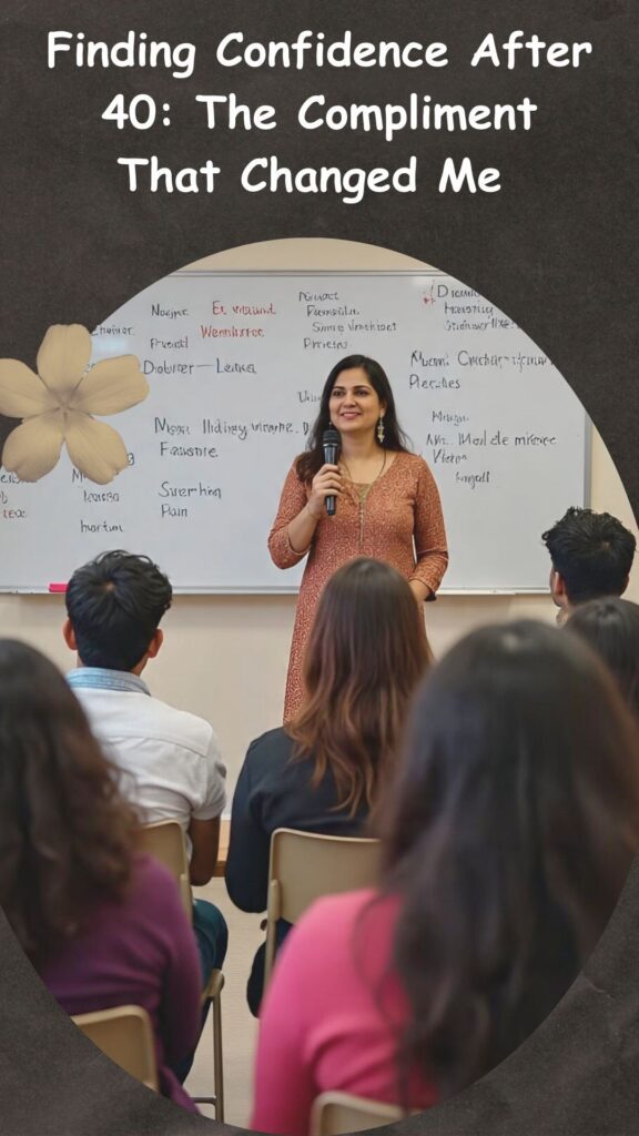 Finding Confidence After 40 The Compliment That Changed Me