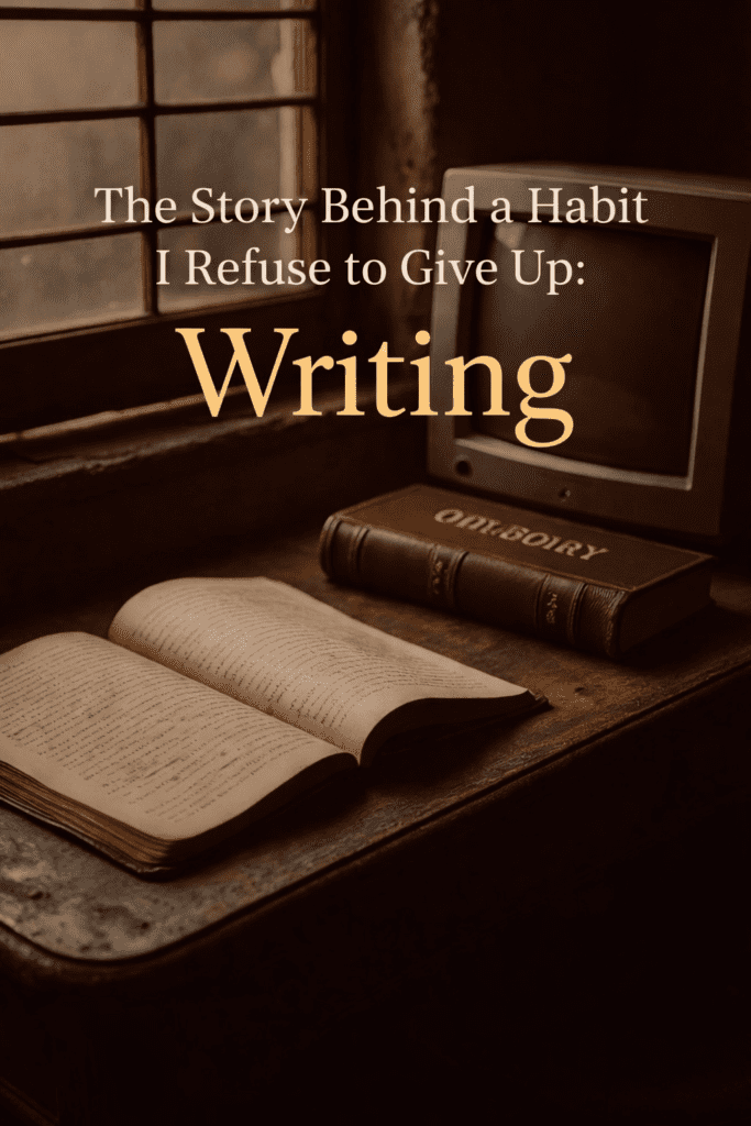 The Story Behind a Habit I Refuse to Give Up: Writing