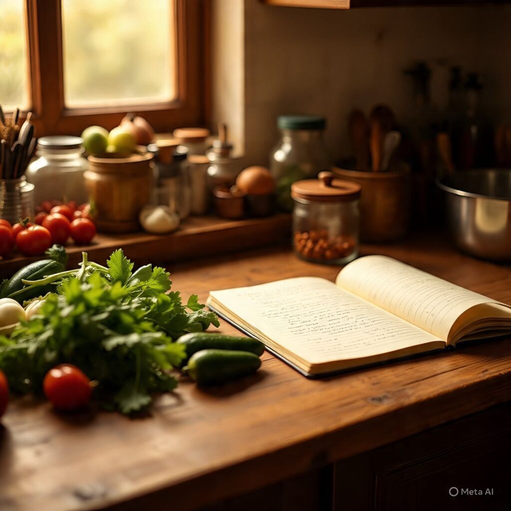 There are stories hidden inside my recipes, too
