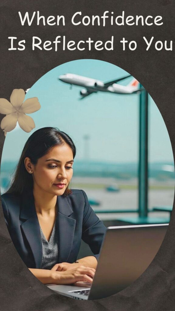 When Confidence is reflected toyou