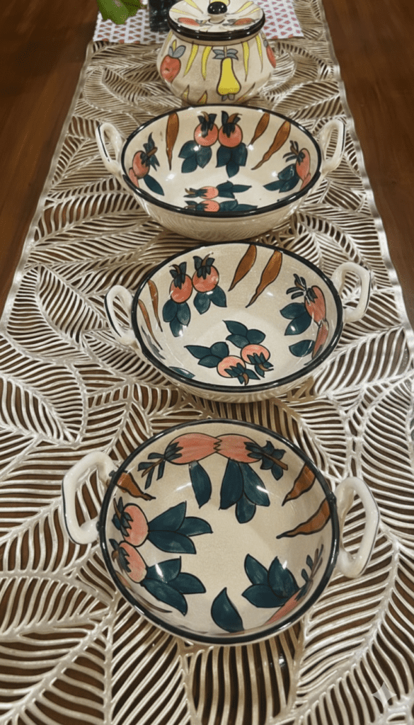 ceramic crockery mom got for me 40 years ago