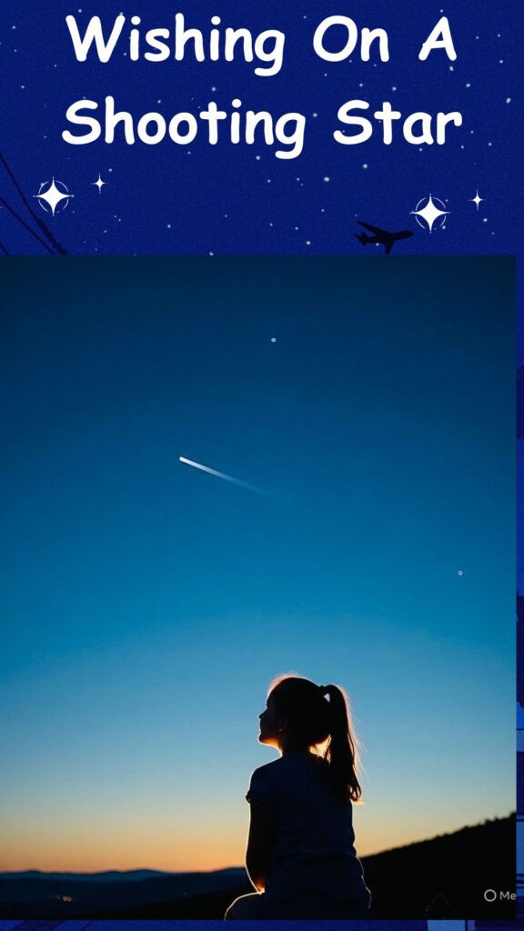 wishing on a shooting star