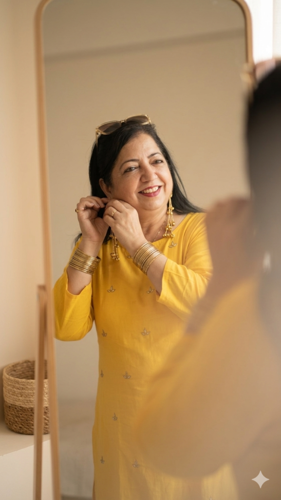 Aging versus looking young