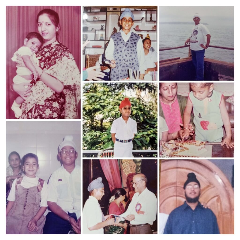 Kunvar and me-A lifetime in fragments—his childhood, our everyday, and love I will always carry.