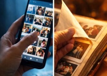 Old Photo Albums: Versus Digital Photos