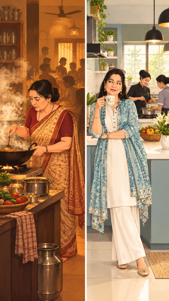 Yesteryears woman versus modern DIL