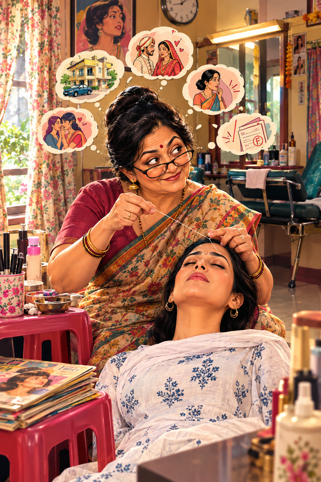 The Beauty Parlour Aunty